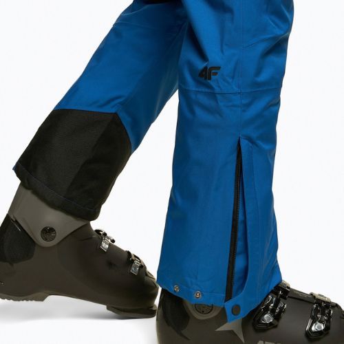 Men's 4F ski trousers blue H4Z22-SPMN003