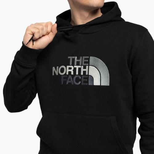 Men's trekking sweatshirt The North Face Drew Peak Pullover Hoodie black NF00AHJYKX71