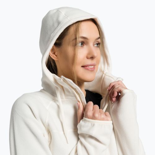 Women's fleece hoodie The North Face Homesafe FZ Fleece Hoodie white NF0A55HNR8R1
