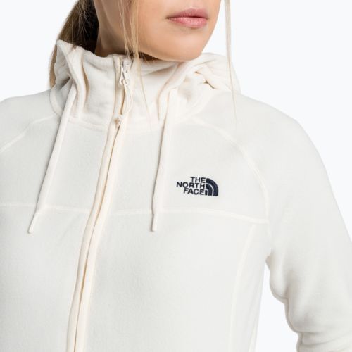 Women's fleece hoodie The North Face Homesafe FZ Fleece Hoodie white NF0A55HNR8R1