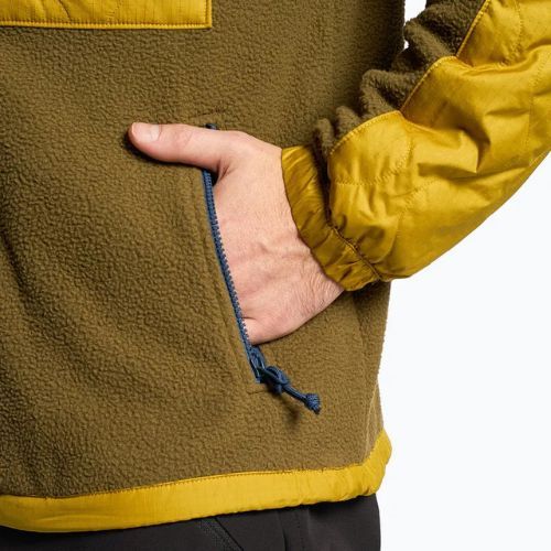 Men's trekking sweatshirt The North Face Royal Arch FZ brown and yellow NF0A7UJBC0N1