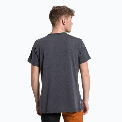 Men's Salewa Solidlogo Dry navy blue trekking shirt 00-0000027018