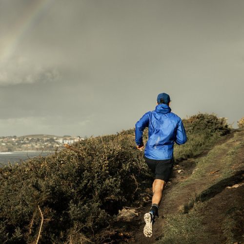 Men's running shoes Salomon Supercross 4 GTX blue L41732000