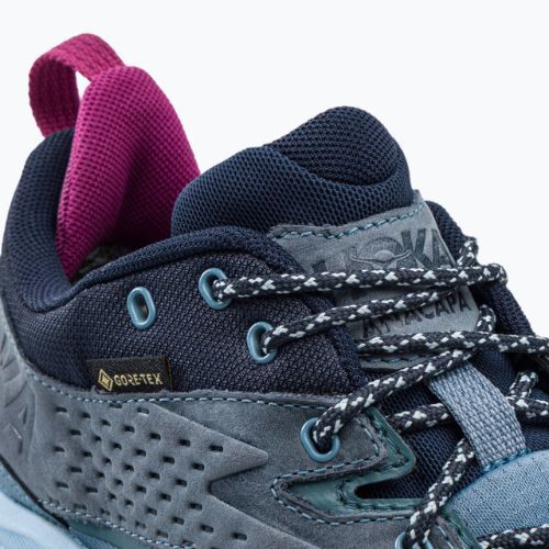 Women's hiking boots HOKA Anacapa Low GTX blue 1119373-MSSS