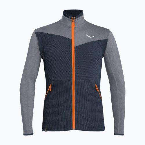 Salewa men's Puez Hybrid PL FZ fleece sweatshirt navy-grey 00-0000027388