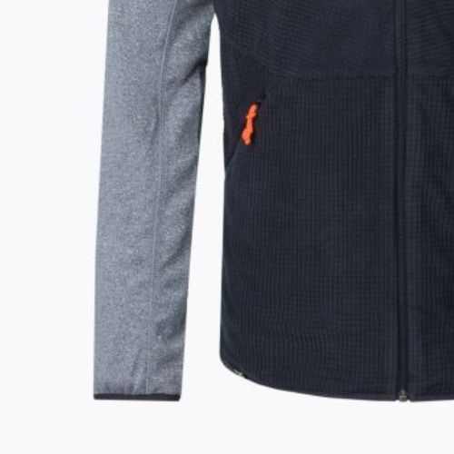 Men's Salewa Puez Hybrid PL FZ fleece sweatshirt black 00-0000027388