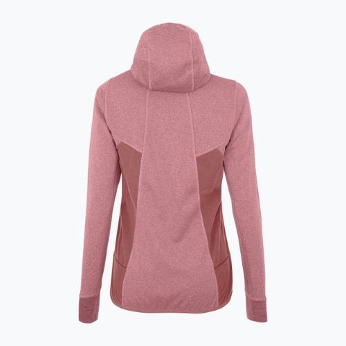 Salewa women's Puez Hybrid PL FZ Hoody fleece sweatshirt pink 00-0000027389
