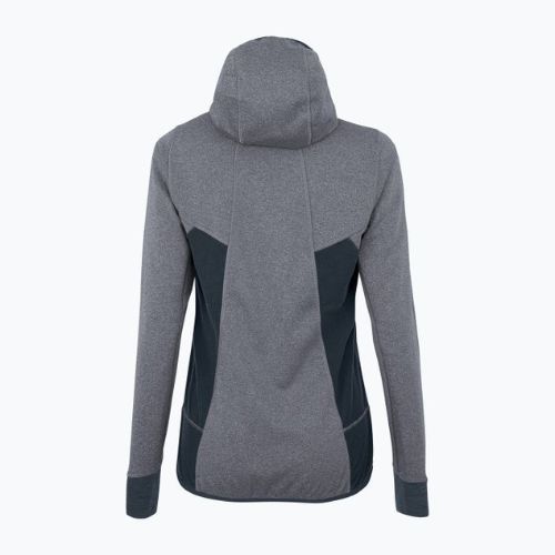 Salewa Puez Hybrid PL FZ Hoody women's fleece sweatshirt grey-green 00-0000027389