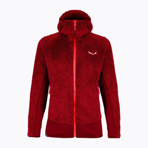 Salewa Tognazza PL women's fleece sweatshirt red 00-0000027919
