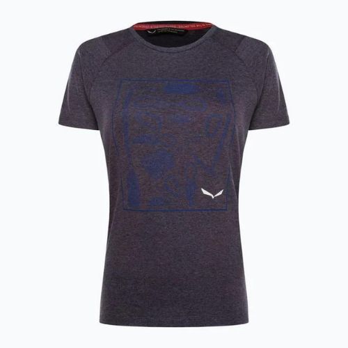 Salewa Pure Box Dry women's trekking shirt navy blue 00-0000028379