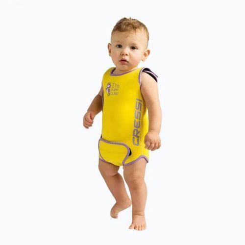 Cressi Baby Warmer 1.5mm Yellow Swim Foam XDG001906