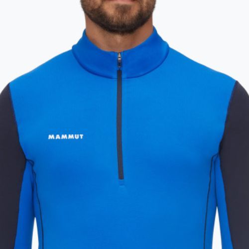 Mammut men's trekking sweatshirt Aenergy ML Half Zip Pull blue