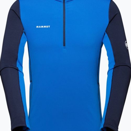 Mammut men's trekking sweatshirt Aenergy ML Half Zip Pull blue