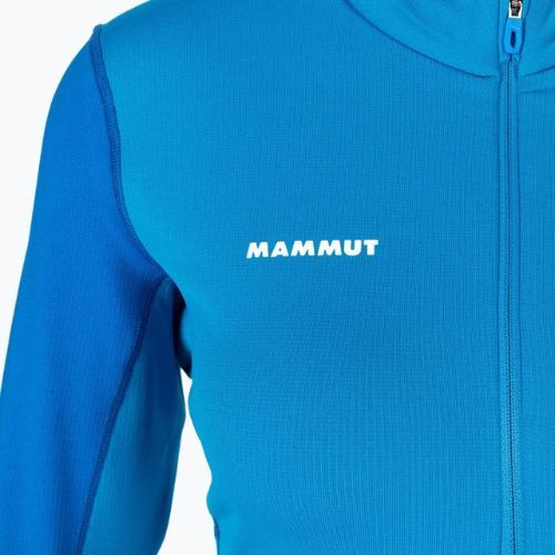 Mammut women's trekking sweatshirt Aenergy ML Half Zip Pull blue