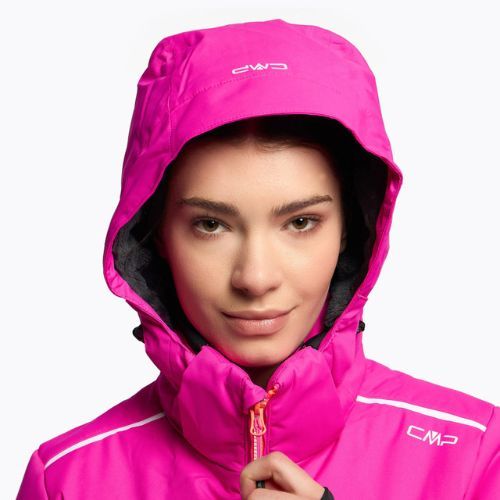 CMP women's ski jacket pink and orange 31W0226/H924