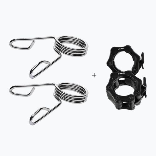 HMS GO205 Premium silver straight Olympic barbell 17-60-005