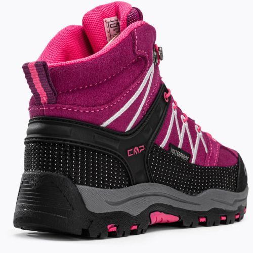CMP Rigel Mid children's trekking boots pink 3Q12944