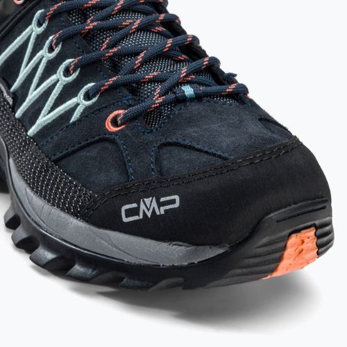 Women's trekking boots CMP Rigel Mid black and navy blue 3Q12946