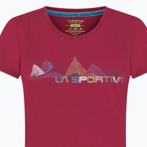 La Sportiva Peaks women's trekking shirt red O18502502