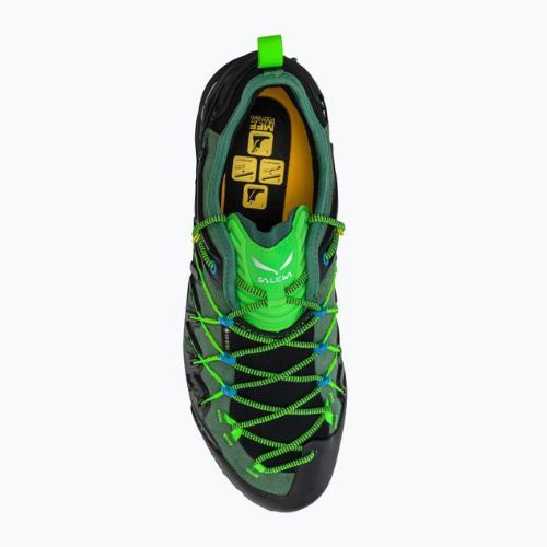 Men's Salewa Wildfire Edge GTX approach shoe green 00-0000061375