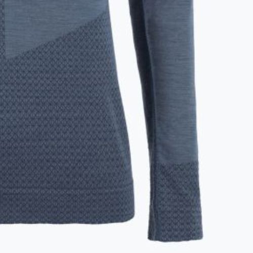 Women's thermal T-shirt Salewa Zebru Med Warm Amr blue 00-0000027958