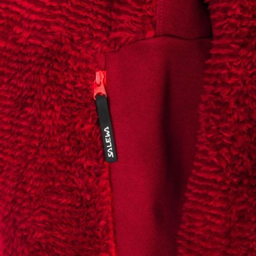 Salewa children's fleece sweatshirt Puez Highloft 2 PL HD red 00-0000028492