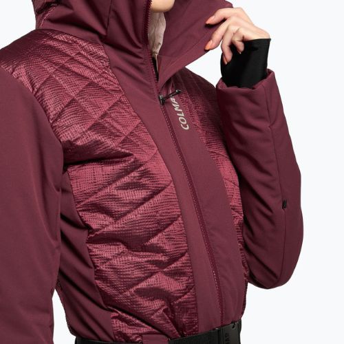 Women's ski suit Colmar maroon 2309