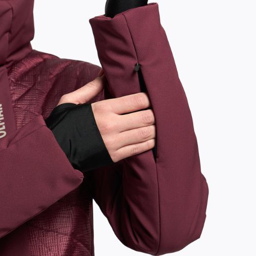 Women's ski suit Colmar maroon 2309