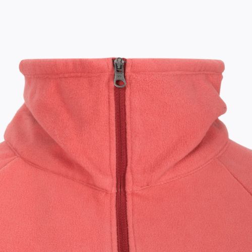 Columbia Glacial IV women's fleece sweatshirt dark coral 1802201