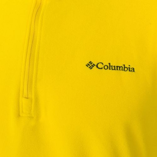 Columbia Klamath Range II men's fleece sweatshirt yellow 1352472