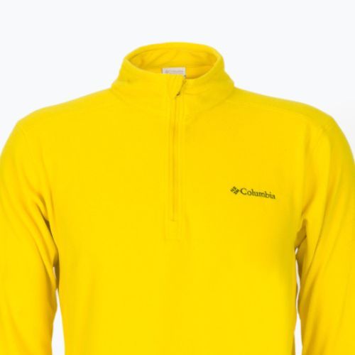 Columbia Klamath Range II men's fleece sweatshirt yellow 1352472