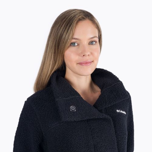 Columbia Panorama Long women's fleece coat black 1862582
