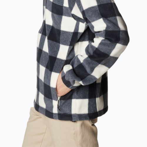 Columbia men's Steens Mountain Printed fleece sweatshirt brown 1478231