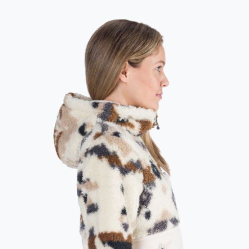 Columbia women's Winter Pass Sherpa Hooded fleece sweatshirt beige 2013293