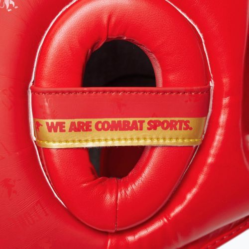 LEONE boxing helmet 1947 Headgear Dna red CS444