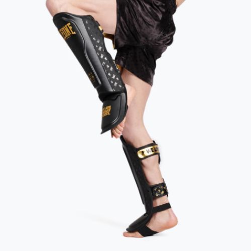 LEONE 1947 Shin Guards Dna tibia protectors black PT177