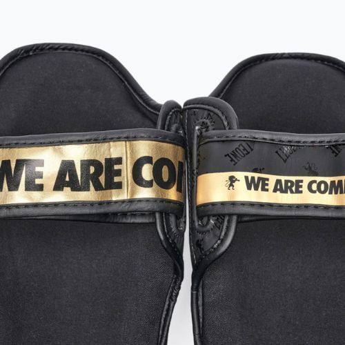 LEONE 1947 Shin Guards Dna tibia protectors black PT177