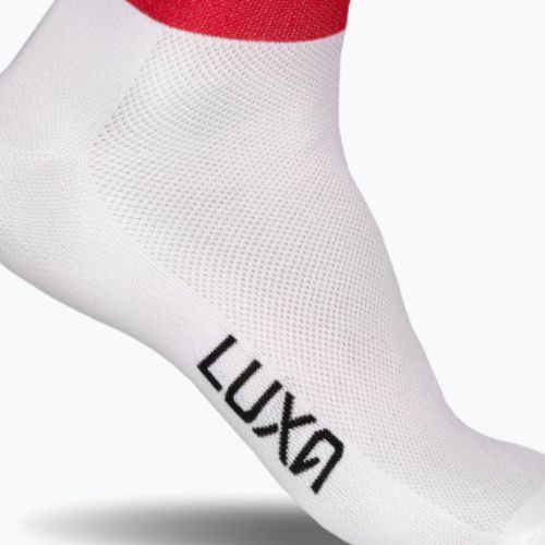 Luxa Flag cycling socks white LAM21SIFS