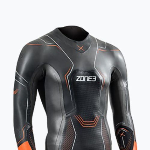 ZONE3 Vanquish-X men's triathlon wetsuit black WS22MVAN101