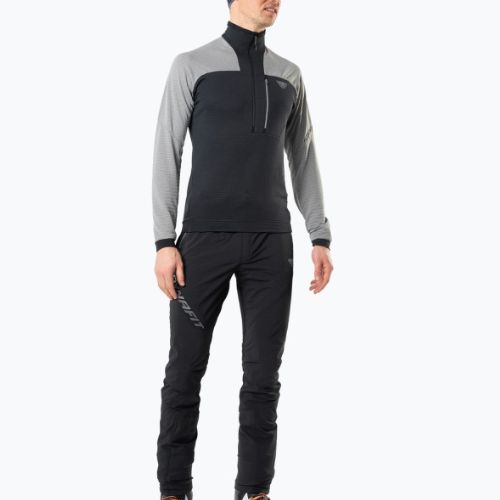 Men's DYNAFIT Speed PTC 1/2 Zip grey-black ski jacket 08-0000071498
