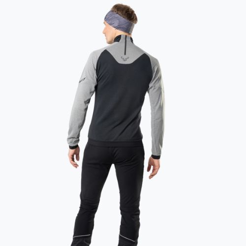 Men's DYNAFIT Speed PTC 1/2 Zip grey-black ski jacket 08-0000071498