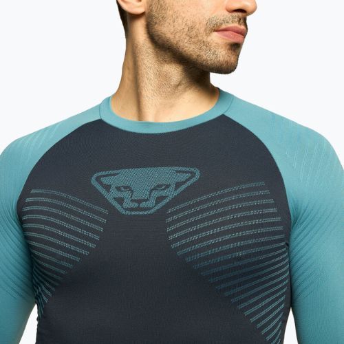 Men's DYNAFIT Speed Dryarn LS thermal T-shirt black-blue 08-0000071056