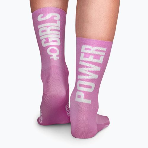 Luxa Girls Power women's cycling socks pink LAM21SGPL1S
