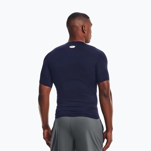 Under Armour men's training shirt Ua Hg Armour Comp SS navy blue 1361518-410