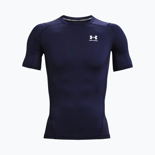 Under Armour men's training shirt Ua Hg Armour Comp SS navy blue 1361518-410