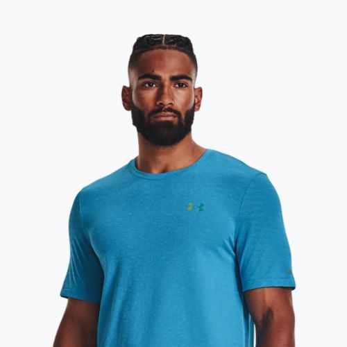 Under Armour men's training t-shirt UA Rush Seamless Geosport SS blue 1370441