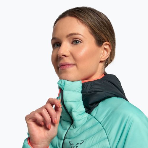 Women's DYNAFIT Speed Insulation Hooded Ski Jacket Blue 08-0000071582
