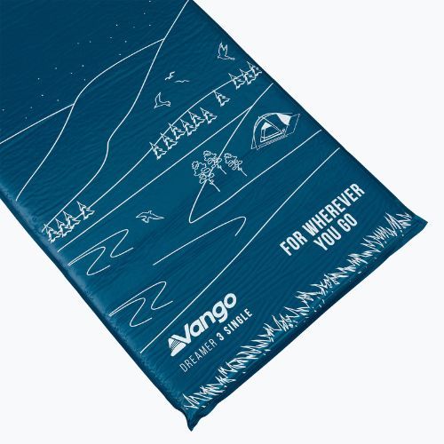 Vango Dreamer Single 3 cm self-inflating mat navy blue SMQDREAMEM23A14