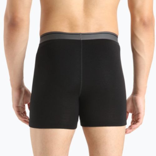 Icebreaker men's boxer shorts Anatomica 001 black IB1030290101