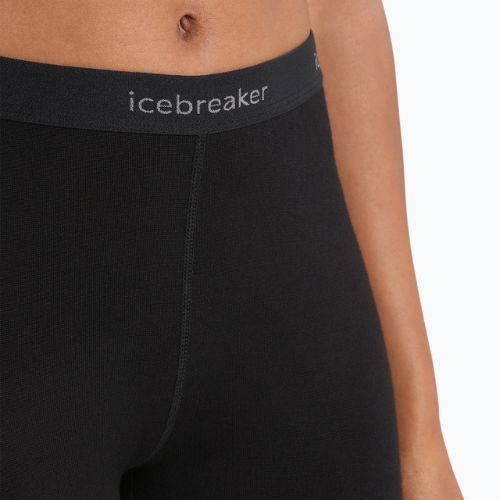 Women's thermal pants icebreaker 260 Tech 001 black IB1043920011